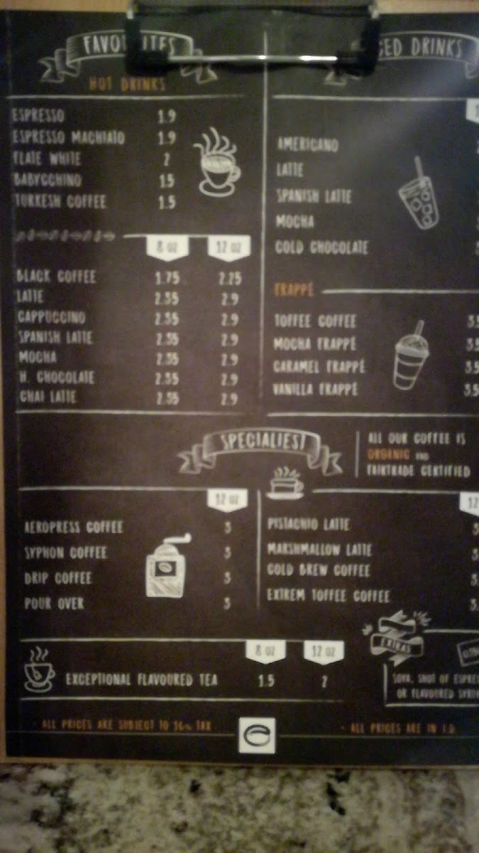 Menu Esquires Coffee House-2